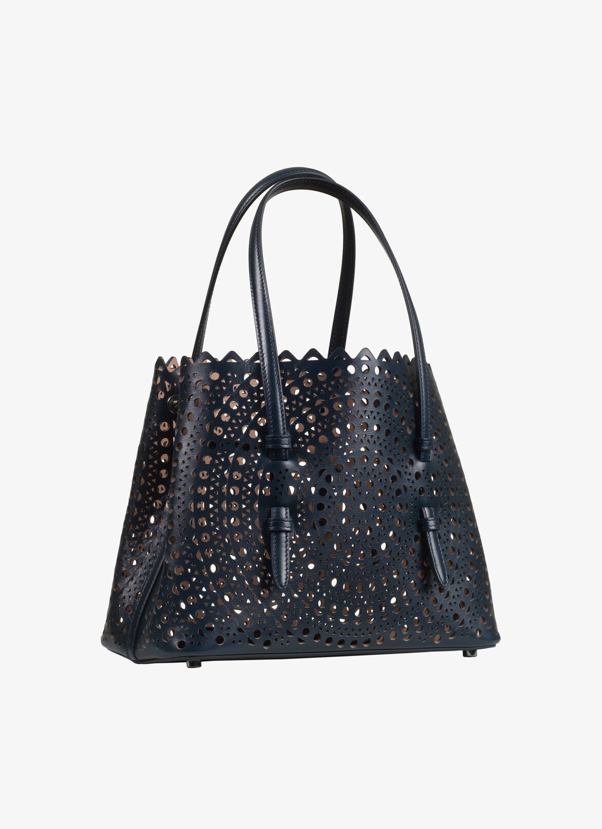 Mina 25 Tote-Bag ALAÏA NIGHT BLUE MINA 25 TOTE-BAG